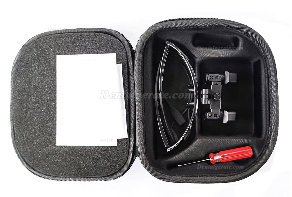 Micare EFM-550X 5.5X Dental Flip-up Ergonomic Lupenbrille, Ergo Zahnarzt Lupenbrille